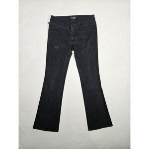 Polo Ralph Lauren Jean Co Pants Womens Size 6‎ Black Pocket Cotton Corduroy